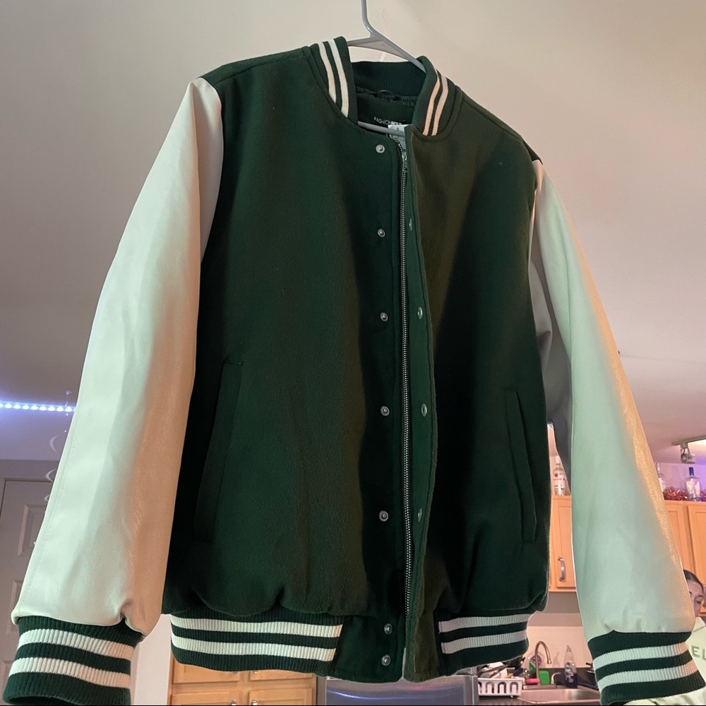 Green Varsity Hoodie